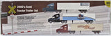 HO Scale Classic Metal Works 107 Tasket Bakery 2000s Semi Tractor-Trailer Set