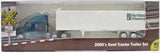 HO Scale Classic Metal Works 105 Northtech Chemical 2000s Semi Tractor-Trailer Set