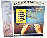 HO Scale Bachmann 44494 Track Expander Set Steel E-Z Track w/Black Road Bed