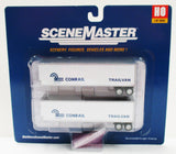 HO Scale Walthers SceneMaster 949-2504 CR Conrail 40' Trailmobile Trailers