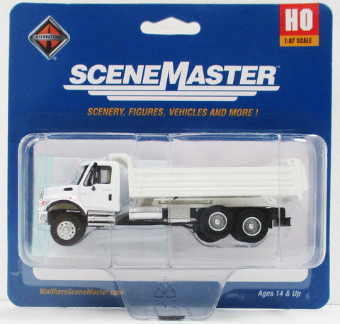 HO Scale Walthers SceneMaster 949-11660 International 7600 MOW 3 Axle Dump Truck