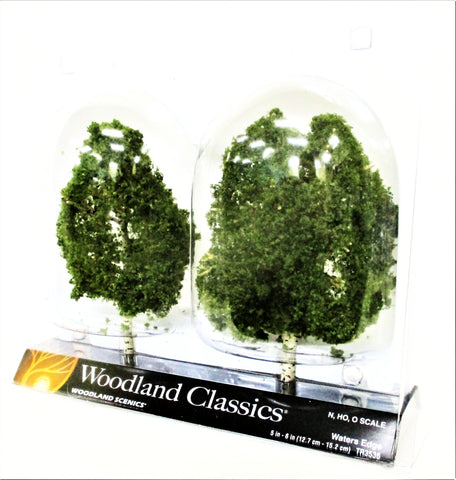 Woodland Classics Ready-Made Trees TR3536 Waters Edge - 2/pkg