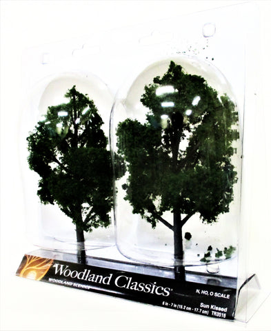 Woodland Classics Ready-Made Trees TR3516 Sun Kissed - 2/pkg