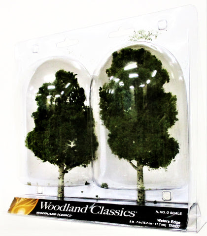 Woodland Classics Ready-Made Trees TR3537 Waters Edge - 2/pkg