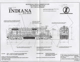 HO Scale Microscale 87-592 The Indiana Railroad INR Diesel Decal Set
