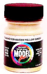Badger Model Flex 16-48 Weyerhauser Yellow Green 1 oz Acrylic Paint Bottle