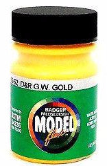 Badger Model Flex 16-62 D&RGW Yellow 1 oz Acrylic Paint Bottle