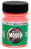 Badger Model Flex 16-117 Bright Orange 1 oz Acrylic Paint Bottle