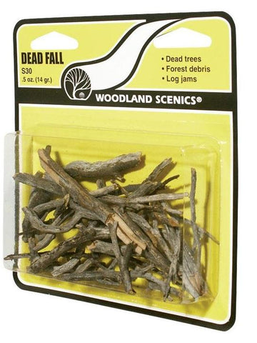 Woodland Scenics S30 Dead Fall Trees/Branches 0.5oz (14 g)