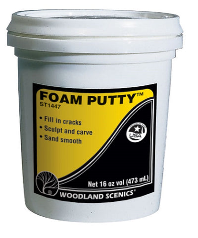 Woodland Scenics ST1447 Sub Terrain System Foam Filler Putty, Pint Can