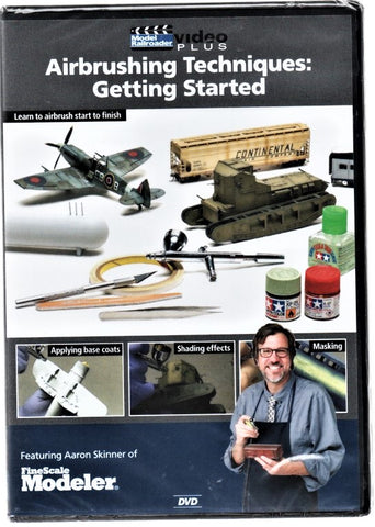 Kalmbach 15347 Model Railroader Airbrushing Techniques: Getting Started DVD