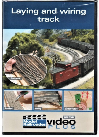 Kalmbach 15303 Model Railroader Laying and Wiring Track DVD