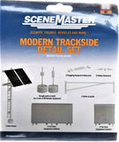 HO Scale Walthers SceneMaster 949-4139 Modern Trackside Detail Set Kit