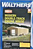 HO Walthers Cornerstone 933-2986 Modern Double-Track Engine House Kit