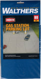HO Scale Walthers Cornerstone 933-3540 Gas Station Parking Lot Kit