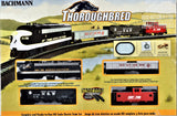 HO Scale Bachmann 691 Norfolk Southern Thoroughbred Train Set w/Steel E-Z Track