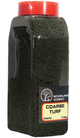 Woodland Scenics T1366 Coarse Turf Conifer Shaker 57.7 cu in (945 cu cm)