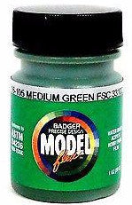 Badger Model Flex 16-105 Medium Green FSC33102 1 oz Acrylic Paint Bottle