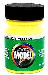 Badger Model Flex 16-112 Gloss Yellow 1 oz Acrylic Paint Bottle
