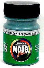 Badger Model Flex 16-100 European Dark Green 1 oz Acrylic Paint Bottle