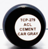 Tru-Color TCP-279 ACL Atlantic Coast Line Cement Car Gray 1 oz Paint Bottle