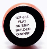Tru-Color TCP-838 GN Great Northern Empire Builder Flat Orange 1 oz Paint Bottle