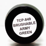 Tru-Color TCP-849 Brushable US Army Green 1 oz Paint Bottle