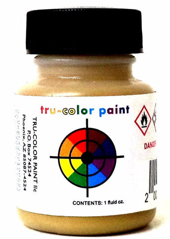 Tru-Color TCP-285 D&RGW Denver & Rio Grande Western Buff 1 oz Paint Bottle
