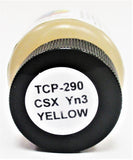 Tru-Color TCP-290 CSX Transportation YN3 Yellow 1 oz Paint Bottle
