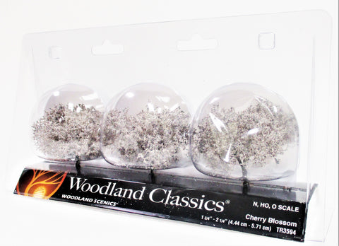 Woodland Classics Ready-Made Trees TR3594 Cherry Blossom Trees 3/pkg