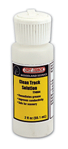 Woodland Scenics TT4554 Tidy Track Clean Track Solution 1.85 fl oz Bottle