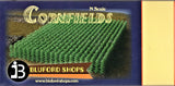 N Scale Bluford Shops #101 Summer Green 1120 Stalks Cornfield Kit