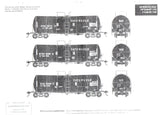 HO Scale Microscale 87-1528 Staley, Tate & Lyle (STSX) Tank Cars Decal Set