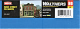 HO Scale Walthers Cornerstone 933-3667 Main Street Cleaners Building Kit