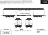 HO Scale Microscale 87-1403 Chicago Great Western CGW Passenger Cars Decal Set