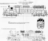 HO Scale Microscale 87-21 Pennsylvania PRR Diesel Hood Unit Locomotive Decal Set