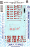 HO Scale Microscale 87-523 Union Pacific UP GE Dash 8-40C & EMD SD60M Decal Set