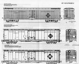 HO Scale Microscale 87-1010 Railway Express Agency REA 50' Refrigerator Cecal