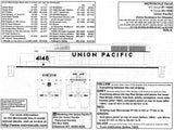 HO Scale Microscale 87-1068 Union Pacific UP Diesel Extra Numbers Decal Set