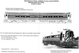 HO Scale Microscale 87-526 Amtrak Phase III Amfleet Stripes Decal Set