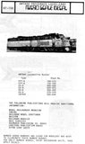 HO Scale Microscale 87-100 Amtrak Phase I Scheme Diesel Locomotive Decal Set