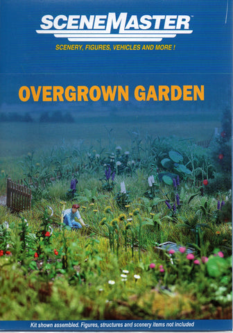 HO Scale Walthers SceneMaster 949-1117 Overgrown Garden Kit