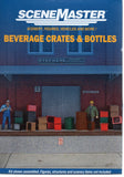 HO Scale Walthers SceneMaster 949-4153 Beverage Crates and Bottles Kit