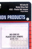 HO Scale Atlas 552 Code 83 Insulated Rail Joiners (24) pcs