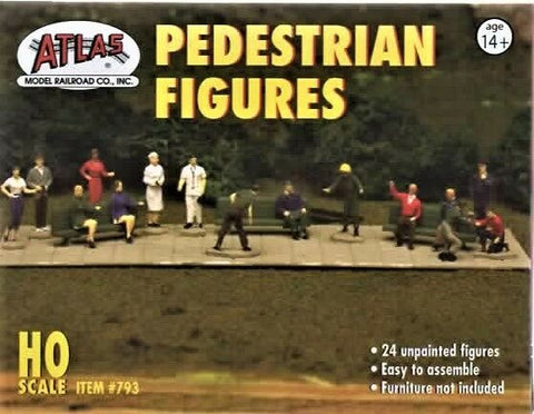 HO Scale Figures - Pedestrians - Model Figures