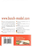 HO Scale Busch Gmbh & Co Kg 1107 Concrete Pedestrian Grade Crossing Kit