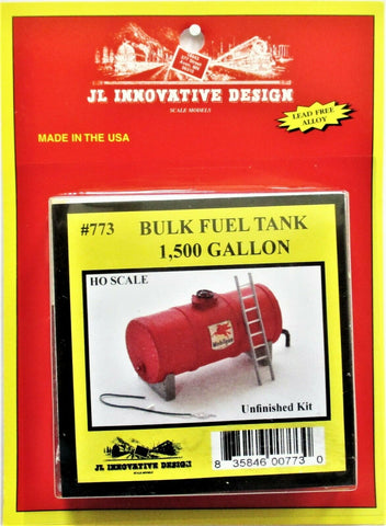 HO Scale JL Innovative Design 773 1,500-Gallon Bulk Fuel Tank Kit