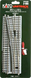 HO Scale Kato Unitrack 2-860 #6 Left Hand Powered Turnout