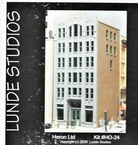 HO Scale Lunde Studios P-24 Heron Ltd. Resin Building Kit