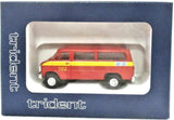 HO Scale Trident Miniatures 90210 Red Chevrolet Stockholm Fire #102 Van